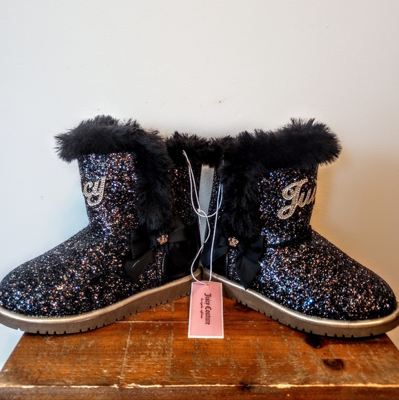 Juicy Couture Windsor Girls Sparkle Boots - Picture 5 of 7
